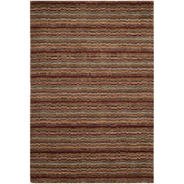 Safavieh 4 ft. x 6 ft. Small Rectangle- Contemporary Himalaya Multi Hand Loomed Rug HIM708A-4 - main
